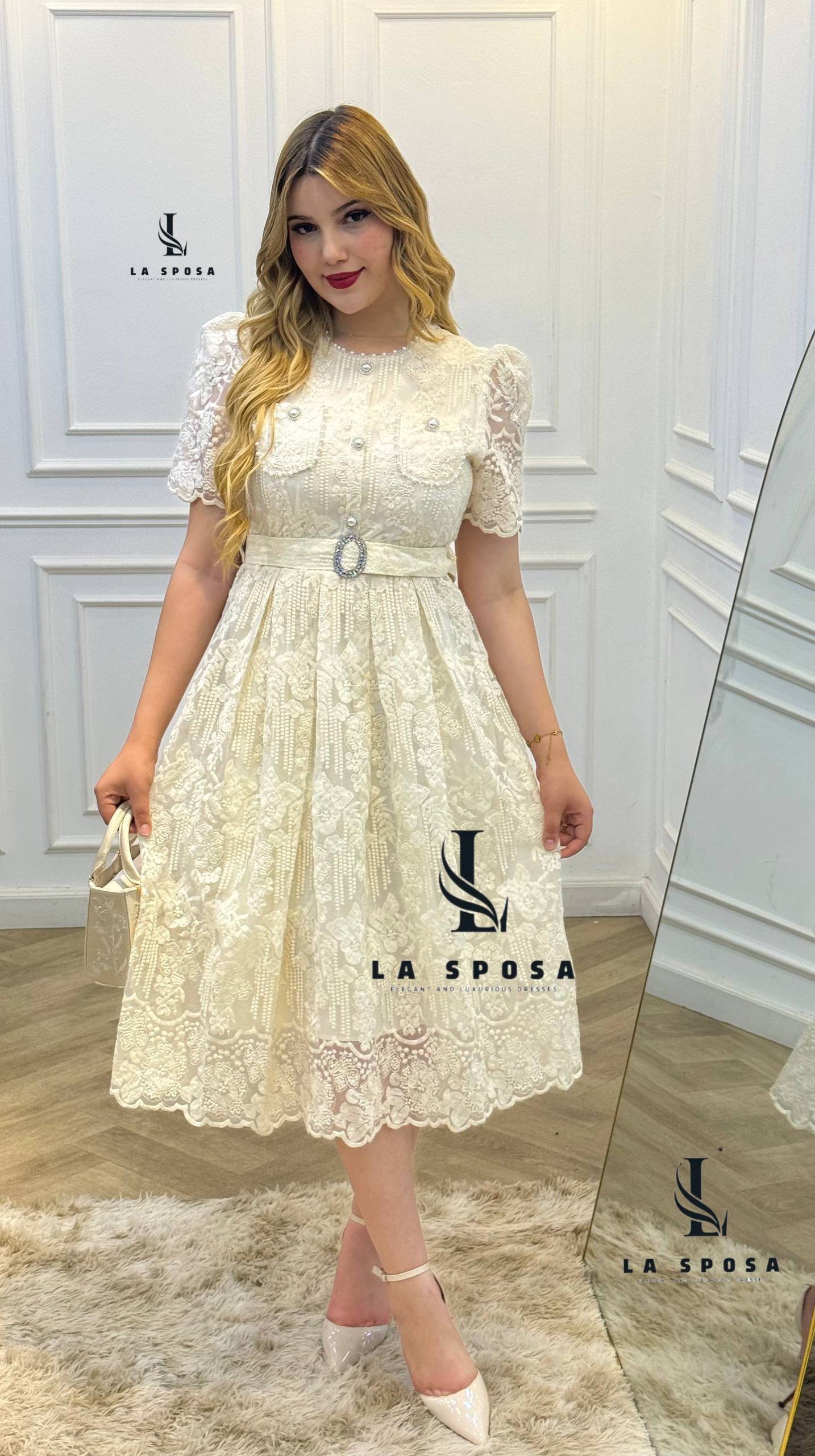 Robe yara demi manche
